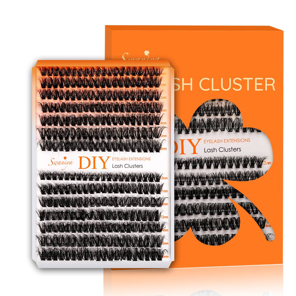 DIY Fluffy Lash Clasters